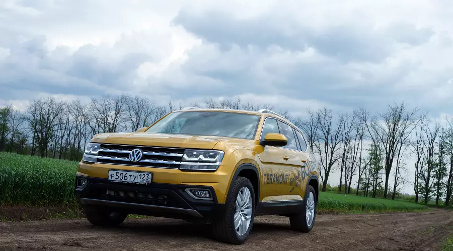Тест-драйв Volkswagen Teramont &copy;&nbsp;Фото Евгения Мельченко, Юга.ру