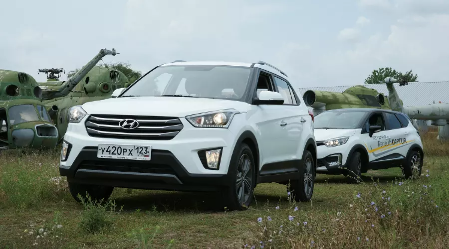 Renault Kaptur или Hyundai Creta &copy;&nbsp;Фото ЮГА.ру