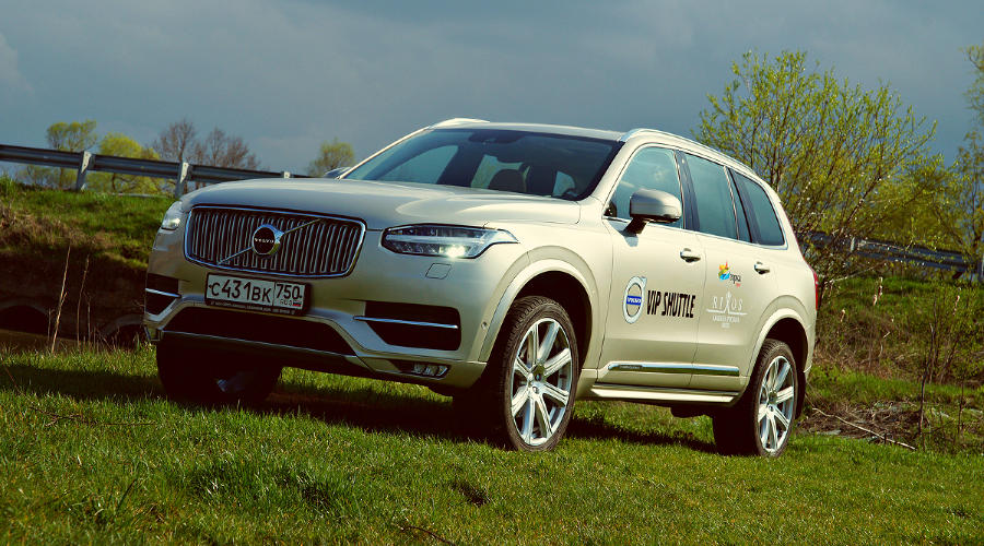 Тест-драйв Volvo XC90 в Краснодаре © Фото ЮГА.ру