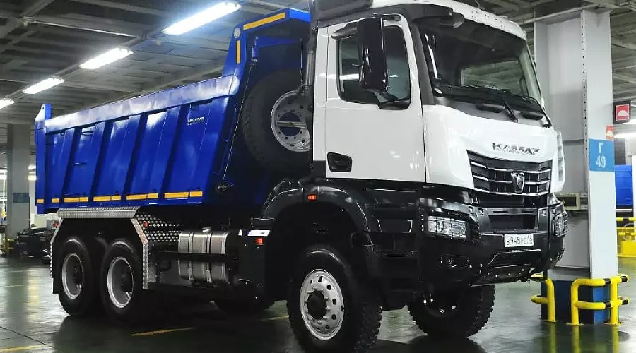 КамАЗ-6595 &copy;&nbsp;Фото аккаунт ati_auto в instagram