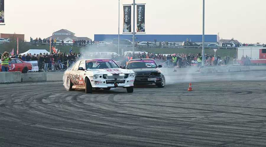 Сезон открытого чемпионата ЮФО по дрифту завершился в Краснодаре &copy;&nbsp;Фото ЮГА.ру