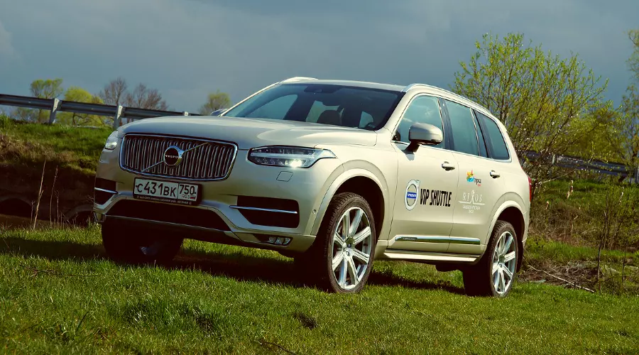 Тест-драйв Volvo XC90 в Краснодаре &copy;&nbsp;Фото ЮГА.ру