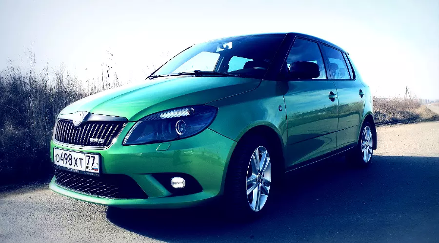 ŠKODA Fabia RS. Резвый чешский Hot-Hatch &copy;&nbsp;Фото ЮГА.ру