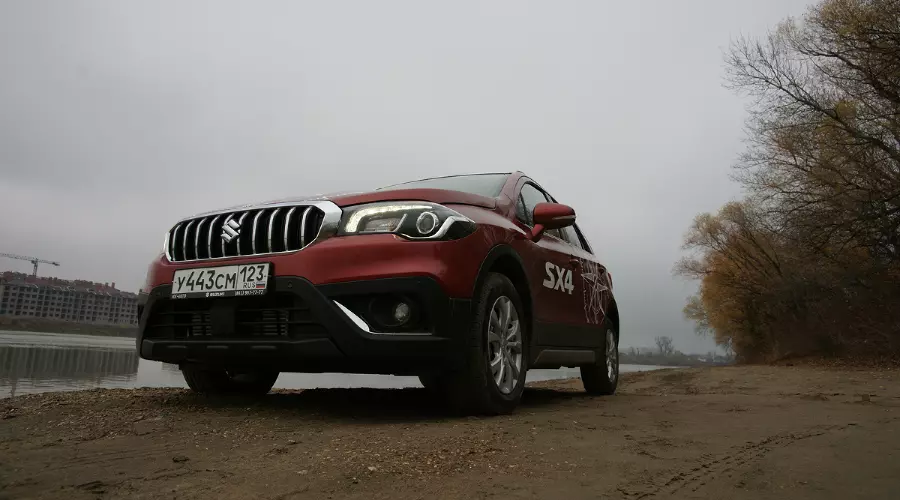 Тест-драйв Suzuki SX4. Обновленный вариант 2016 – 2017 года &copy;&nbsp;Фото ЮГА.ру