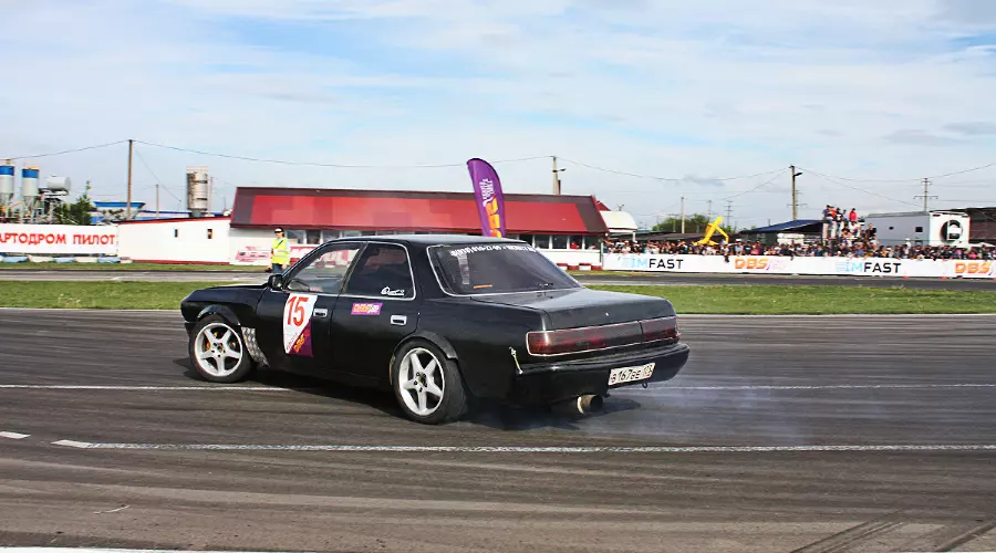 Первый этап чемпионата "Drift Battle Series" в Усть-Лабинске &copy;&nbsp;Фото ЮГА.ру