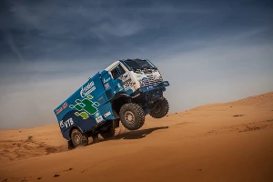 Газовому КАМАЗу покорилась очередная спортивная трасса &copy;&nbsp;Фото ЮГА.ру