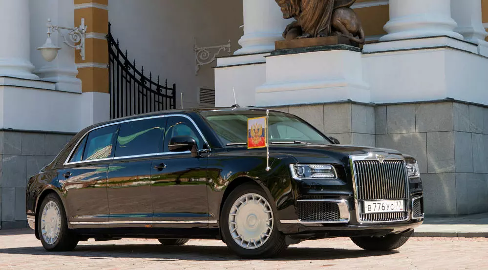 Новый российский автомобиль Aurus