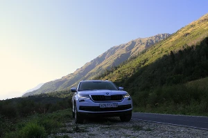 «Что видел Kodiaq» в горах Северного Кавказа &copy;&nbsp;Фото Заира Гамидова, Юга.ру