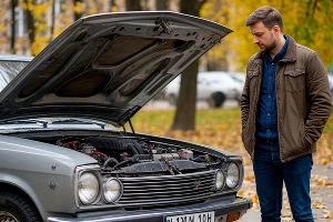 автомобиль &copy;&nbsp;Изображение сгенерировано нейросетью Gigachat