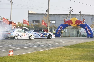 Завершен пятый этап чемпионата по дрифту Drift Battle Series 2015 &copy;&nbsp;Фото ЮГА.ру