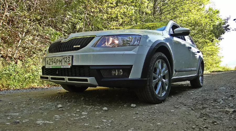 Тест-драйв новой Skoda Octavia Scout &copy;&nbsp;Фото ЮГА.ру