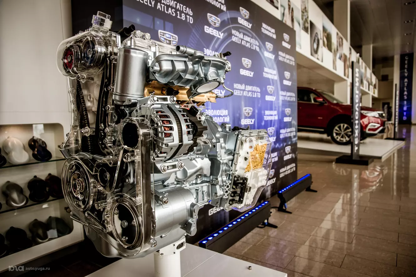 Новый мотор Geely 1,8 TD