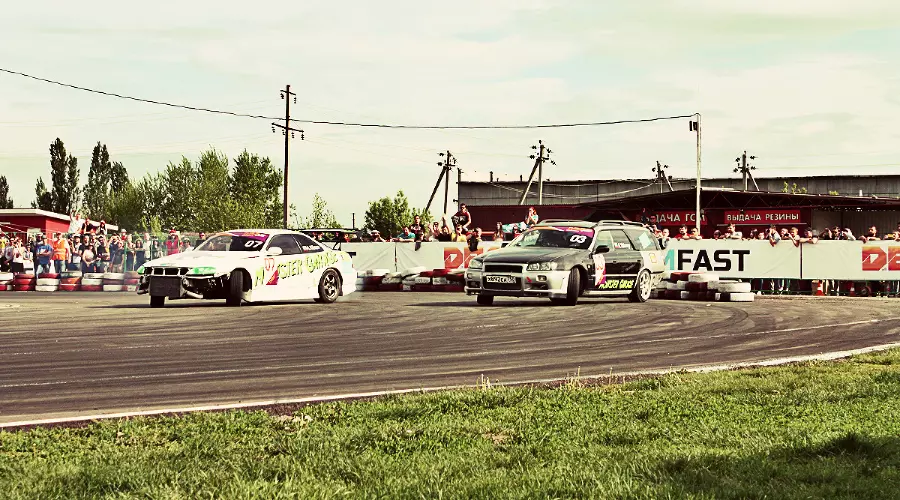 Первый этап чемпионата "Drift Battle Series" в Усть-Лабинске &copy;&nbsp;Фото ЮГА.ру
