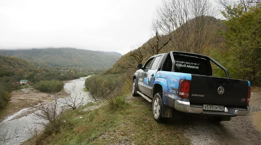 Тест-драйв нового Volkswagen Amarok. Легенда осени &copy;&nbsp;Фото ЮГА.ру