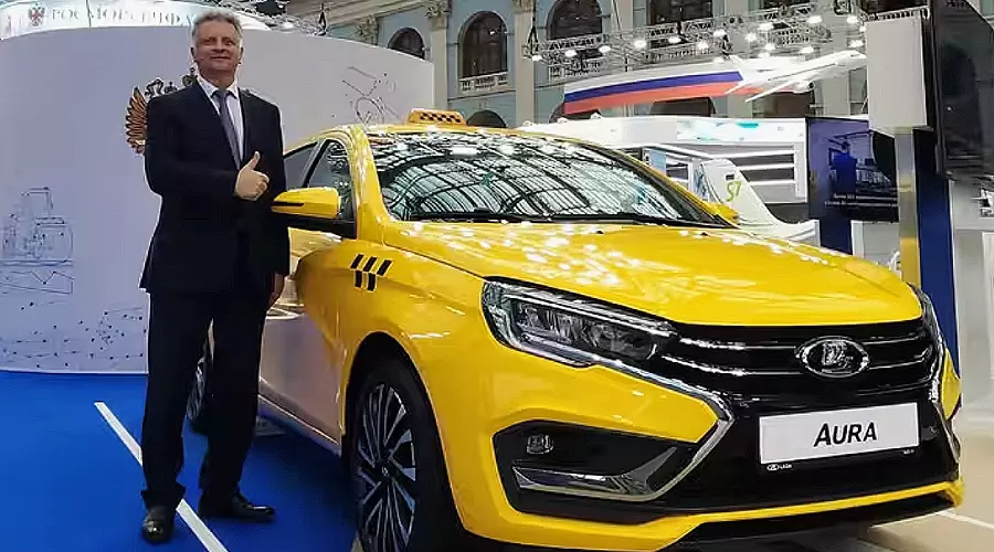 Lada Aura такси &copy;&nbsp;Фото АвтоВАЗ