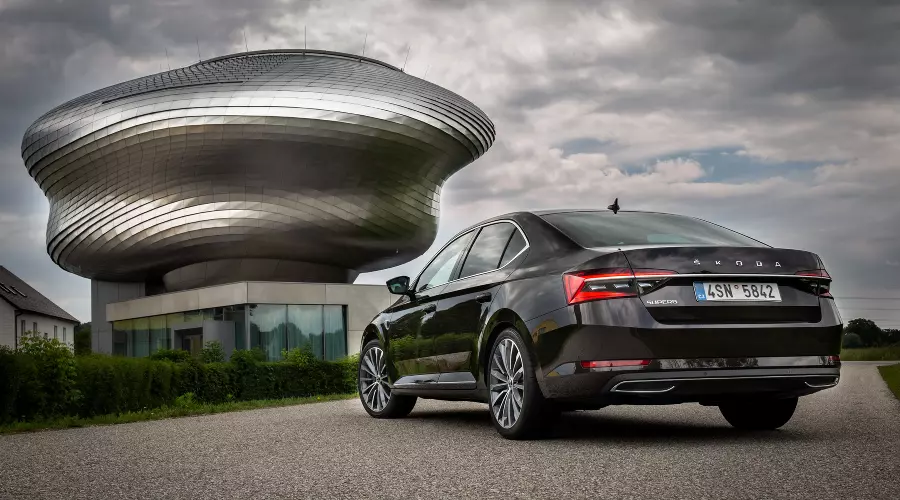 Новый Skoda Superb &copy;&nbsp;Фото Skoda
