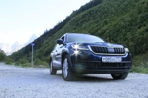 «Что видел Kodiaq» в горах Северного Кавказа &copy;&nbsp;Фото Заира Гамидова, Юга.ру
