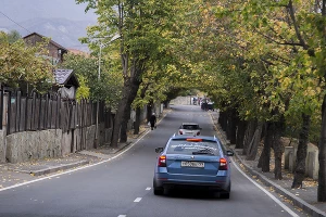 Тест-драйв универсала Skoda Octavia Combi в Грузии &copy;&nbsp;Фото Евгения Мельченко, Юга.ру