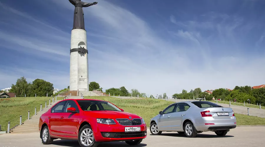 Skoda Octavia new &copy;&nbsp;Фото ЮГА.ру