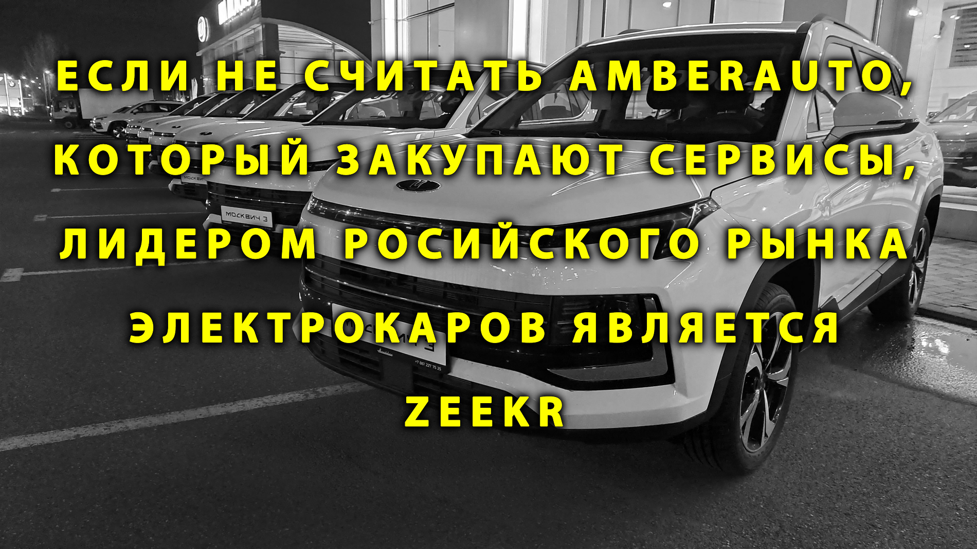 Лидеры авторынка электромобилей России