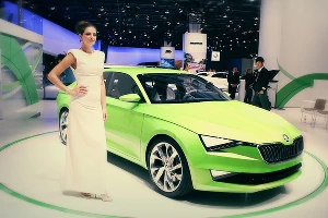 Концептуальный чех– Skoda Vision C. Car Fashion &copy;&nbsp;Фото ЮГА.ру