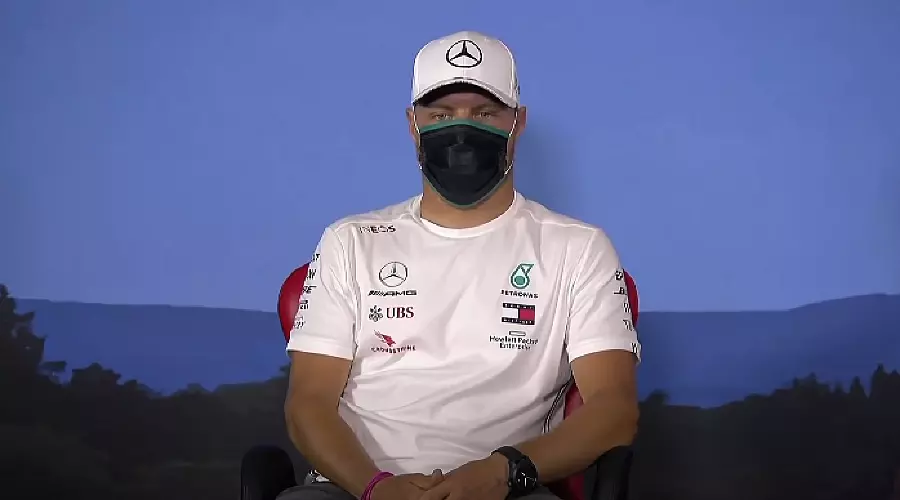 Вальттери Боттас &copy;&nbsp;Скриншот трансляции F1