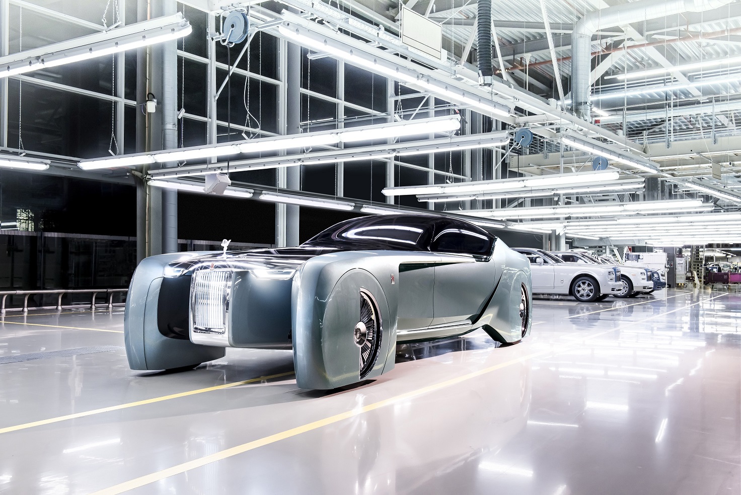 Rolls-Royce представляет концепт Vision Next 100