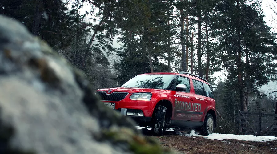 Skoda Yeti в горах Кавказа &copy;&nbsp;Фото ЮГА.ру