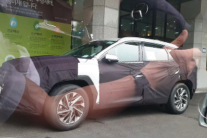 Новый Hyundai Tucson в камуфляже © Фото indianautosblog.com