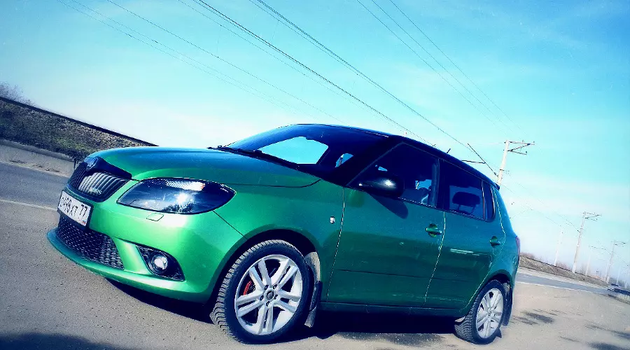ŠKODA Fabia RS. Резвый чешский Hot-Hatch &copy;&nbsp;Фото ЮГА.ру