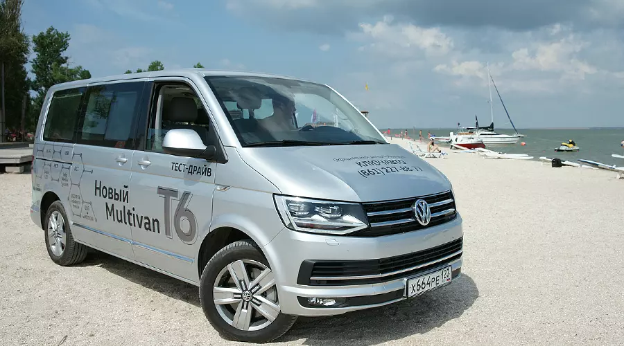 Тест-драйв Volkswagen Multivan T6. На ейских берегах &copy;&nbsp;Фото ЮГА.ру