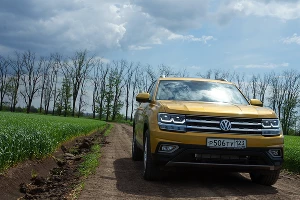 Новый VW Teramont &copy;&nbsp;Фото Евгения Мельченко, Юга.ру
