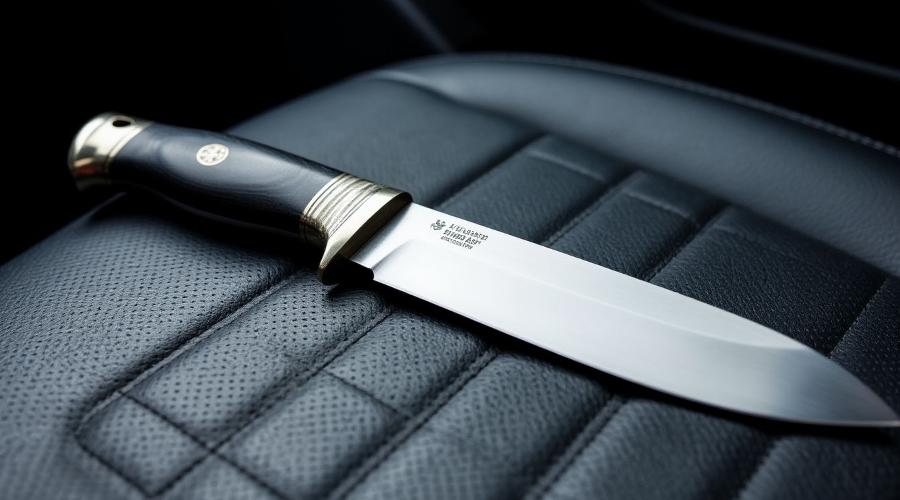 нож в автомобиле &copy;&nbsp;Изображение сгенерировано нейросетью Gigachat
