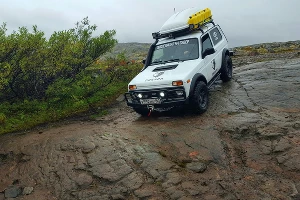 Заводская команда на LADA 4X4 покоряет Север России &copy;&nbsp;Фото ЮГА.ру