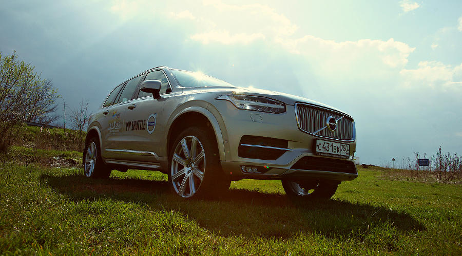 Тест-драйв Volvo XC90 в Краснодаре © Фото ЮГА.ру