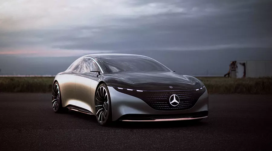 Электрокар EQS &copy;&nbsp;Фото Mercedes-Benz