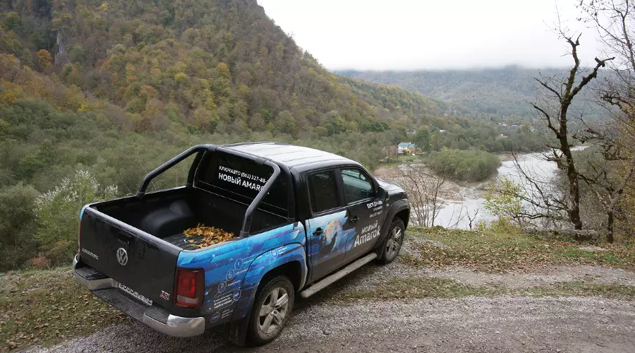 Тест-драйв нового Volkswagen Amarok. Легенда осени &copy;&nbsp;Фото ЮГА.ру