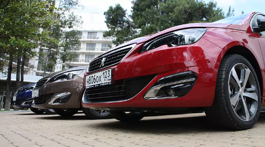 Peugeot 308 GT Line. Форсированый лев пришел в Россию &copy;&nbsp;Фото ЮГА.ру