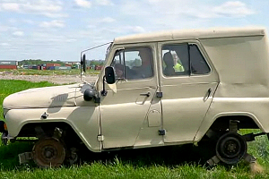 УАЗ культиватор © Скриншот видео «Гараж 54»