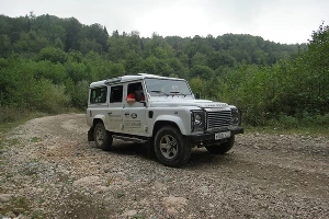 Land Rover Defender. Краснодар — Предгорье Кавказа &copy;&nbsp;Фото ЮГА.ру