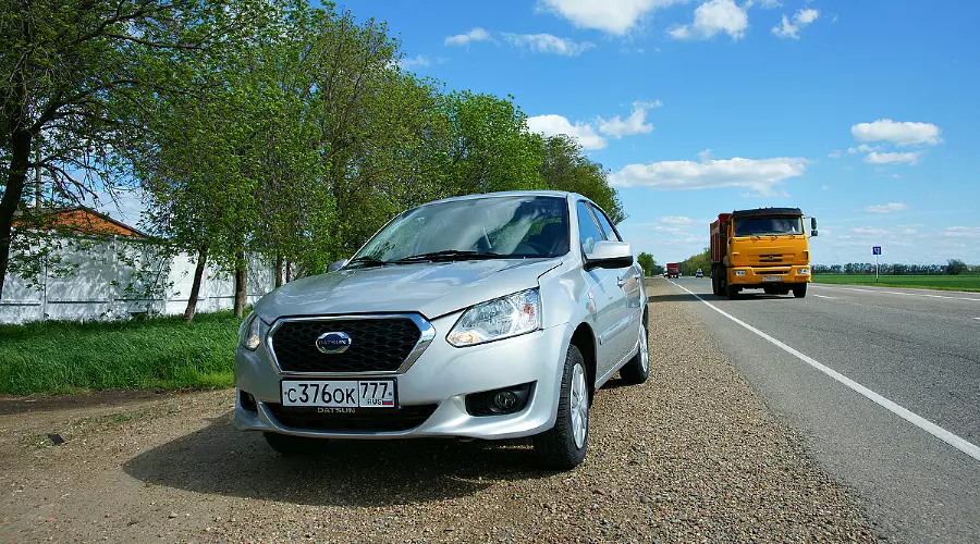 Тест-драйв Datsun on-DO на просторах Кубани &copy;&nbsp;Фото ЮГА.ру