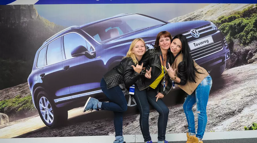 Volkswagen Driving Experience. Проверка на прочность &copy;&nbsp;Фото ЮГА.ру
