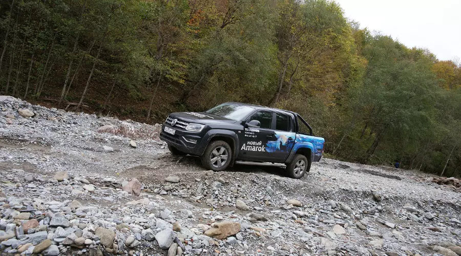 Тест-драйв нового Volkswagen Amarok. Легенда осени &copy;&nbsp;Фото ЮГА.ру