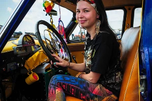 Выставка ретро-автомобилей под Краснодаром &copy;&nbsp;Елена Синеок, ЮГА.ру