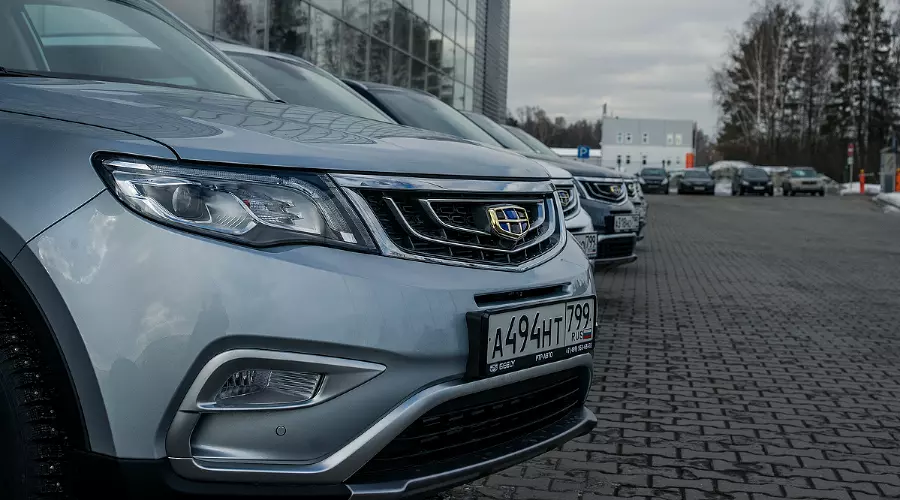 Geely Atlas &copy;&nbsp;Фото Евгения Мельченко, Юга.ру