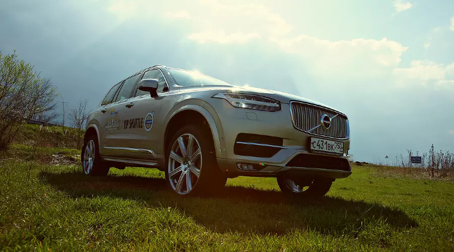 Тест-драйв Volvo XC90 в Краснодаре &copy;&nbsp;Фото ЮГА.ру