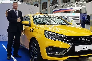 Lada Aura такси &copy;&nbsp;Фото АвтоВАЗ