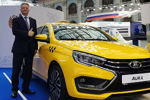 Lada Aura такси © Фото АвтоВАЗ
