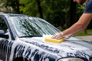 мойка автомобиля &copy;&nbsp;Сгенерировано с помощью нейросети Gigachat