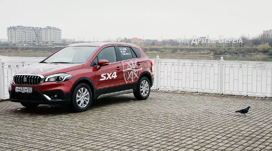 Тест-драйв Suzuki SX4. Обновленный вариант 2016 – 2017 года &copy;&nbsp;Фото ЮГА.ру